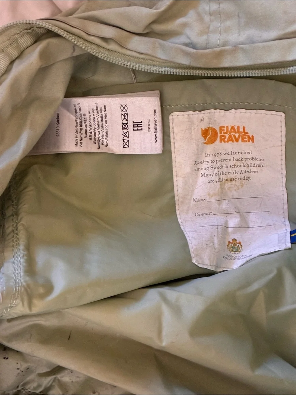 Fjallraven kanken very